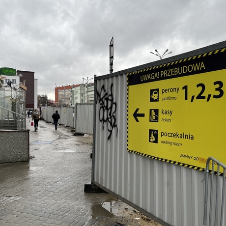Budowa Rzeszowskiego Centrum Komunikacyjnego [styczeń 2023] - fot 2